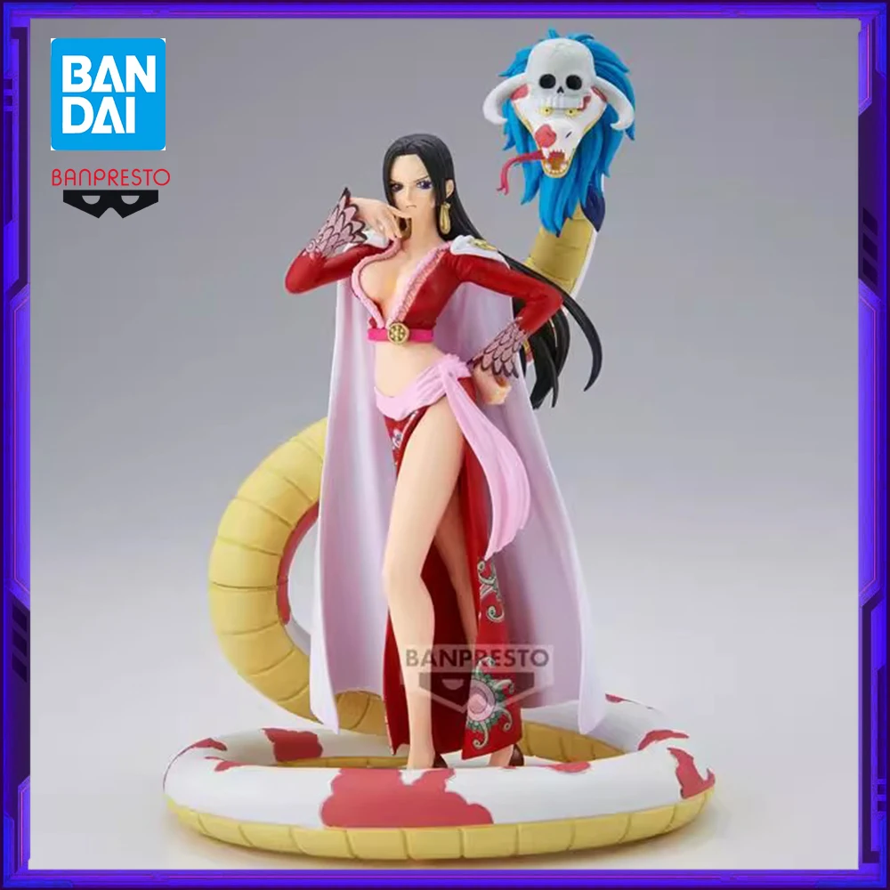 มีสินค้าในสต็อก ของแท้จาก Bandai Banpresto ฟิกเกอร์อนิเมะ ONE PIECE DXF โบอา แฮนค็อก โมเดลฟิกเกอร์ของเล่น