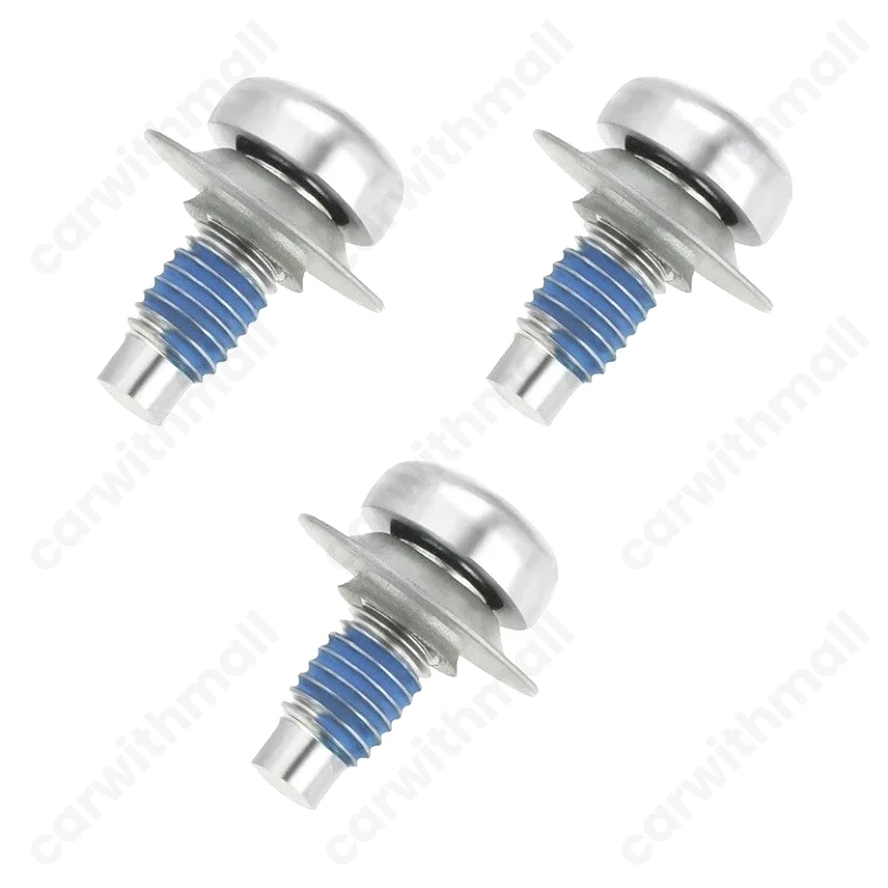 3pcs Engine Under Cover Splash Shield Bolt WHT000729A For AUDI VW Tiguan Jetta Passat Beetle Golf GTI CC