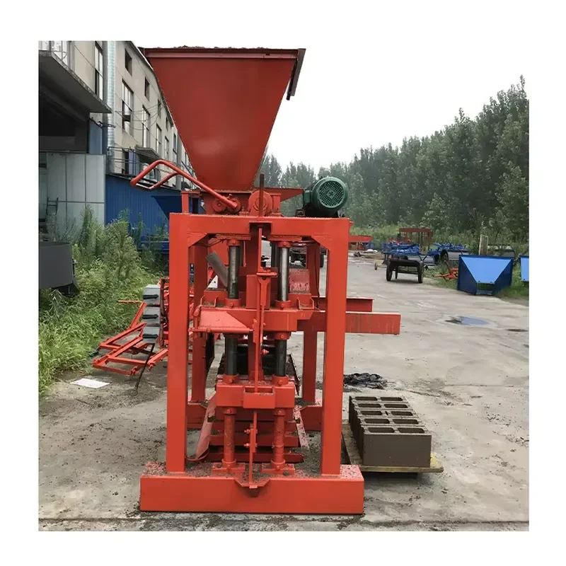 Factory Price Cement Block Making Machine Small QTJ4-35 Cement Block Paver for Sale