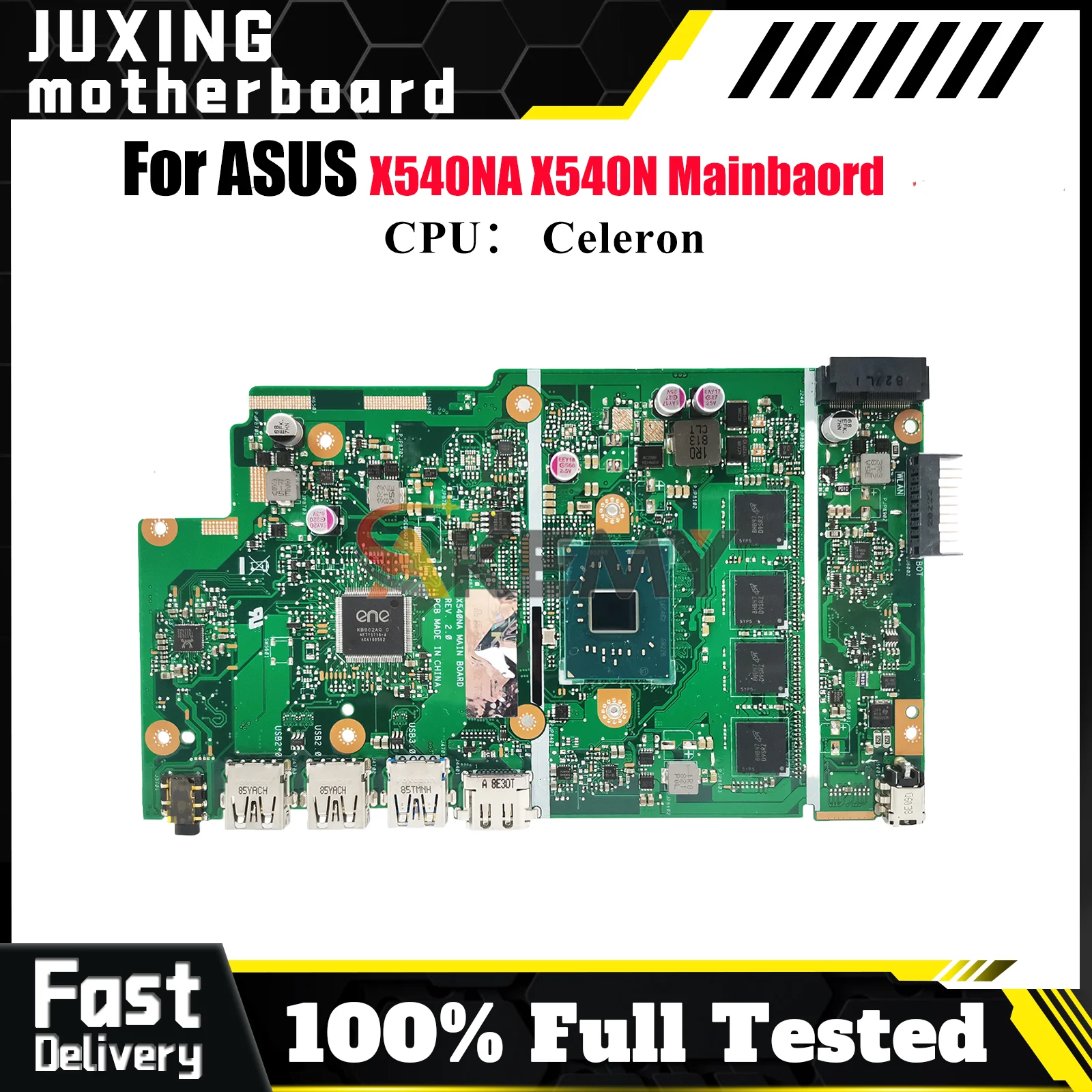 

X540NA Laptop Motherboard For ASUS VivoBook R540N A540N X540NV X540NA D540N X540N F540N Notebook Mainboard With Celeron CPU stk