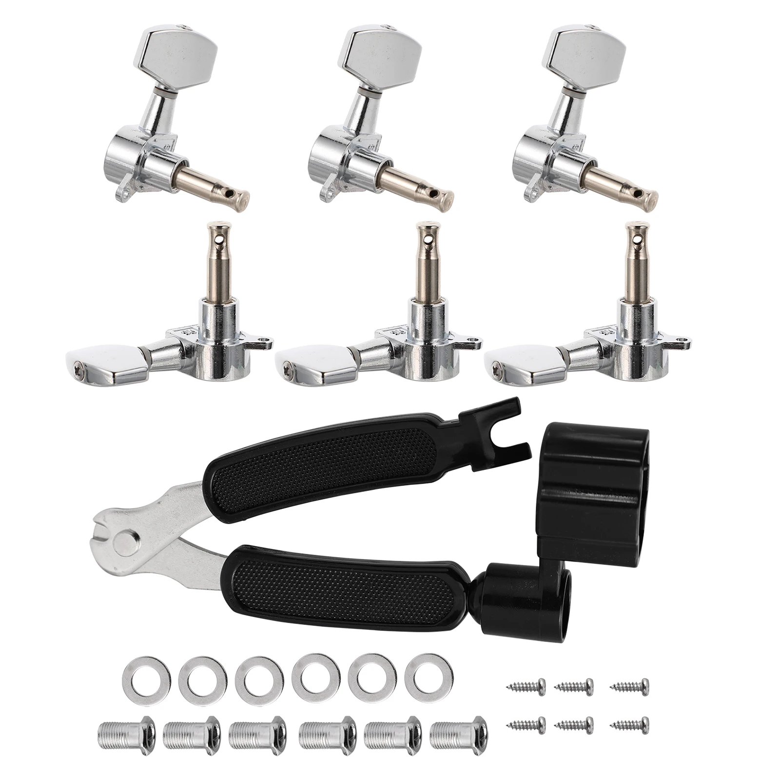 

1 set Guitar Knob Acoustic Machine Head Tuning Pegs Electric Accessories Alloy Durable Environmentally Friendly Retro Style