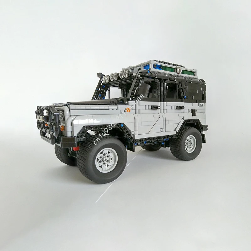 2968 قطعة MOC الناقل على الطرق الوعرة UAZ 3151 Aka KHAN 39 مارشال 4x4 RC التكنولوجيا نموذج اللبنات التراص الطوب الإبداعي