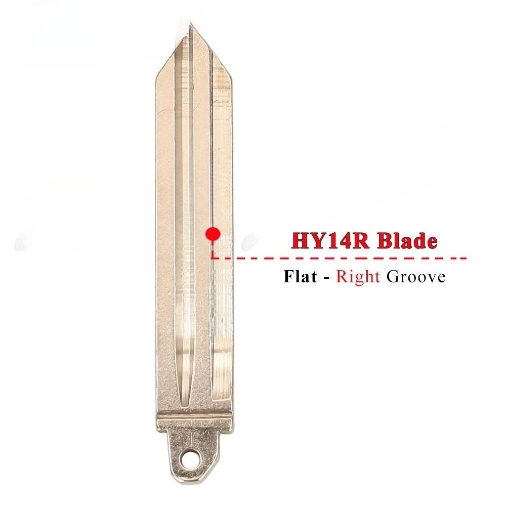 Niecięty, poziomy, składany kluczyk samochodowy do Hyundai Solaris Creta Ix25 Kona Tucson Sonata I40 Elantra Ix35 I20 Ix45