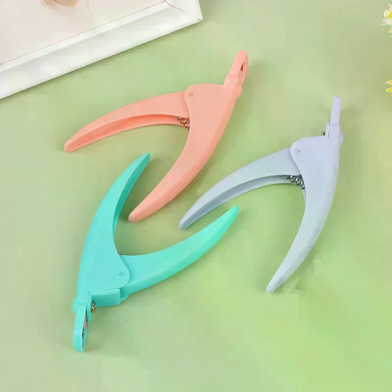 Diy French UV Gel False Fake Nail Salon Manicure Art Tip Toe Cutter Clipper
