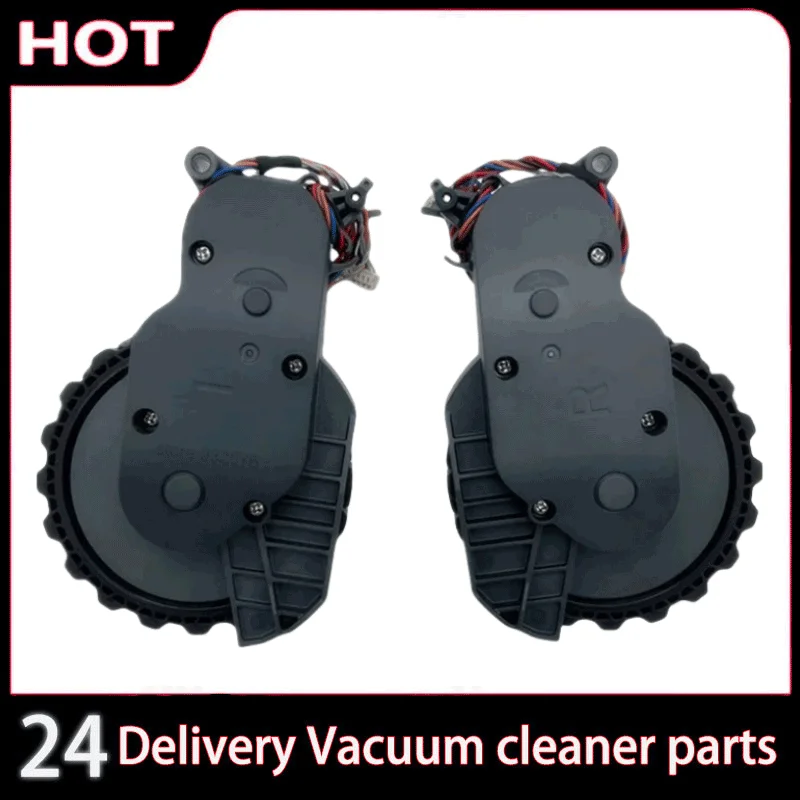 

Orijinal borock S5 Max S6 saf S6 MaxV E4 S4 Max S7 E5 G10 S7 Pro sol ve sağ yürüyüş tekerlekleri elektrikli süpürge aksesuarları