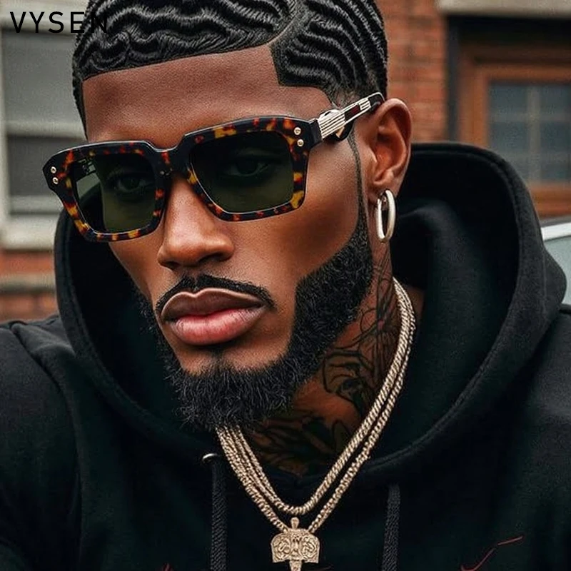 

Polarized Steampunk Square Sunglasses Men 2025 Luxury Brand Classic Outdoor Vintage Sun Glasses For Male Eyewear Driving Shades