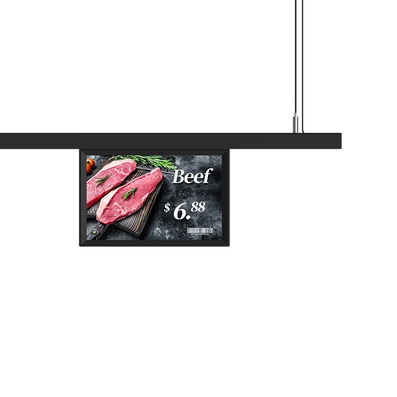 10,1 Zoll LCD Digitaler Preisschild Elektronisches Regaletikett für Einzelhandelsgeschäfte mit elektronischem WLAN-Vollfarbbildschirm