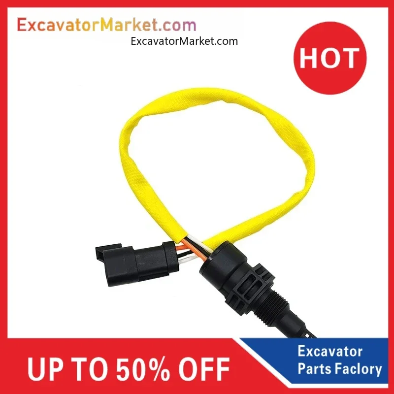 Excavator Accessories For Caterpillar E320D E329D E336D Construction Machinery107-8618 1078618 Intake Air Temperature Sensor