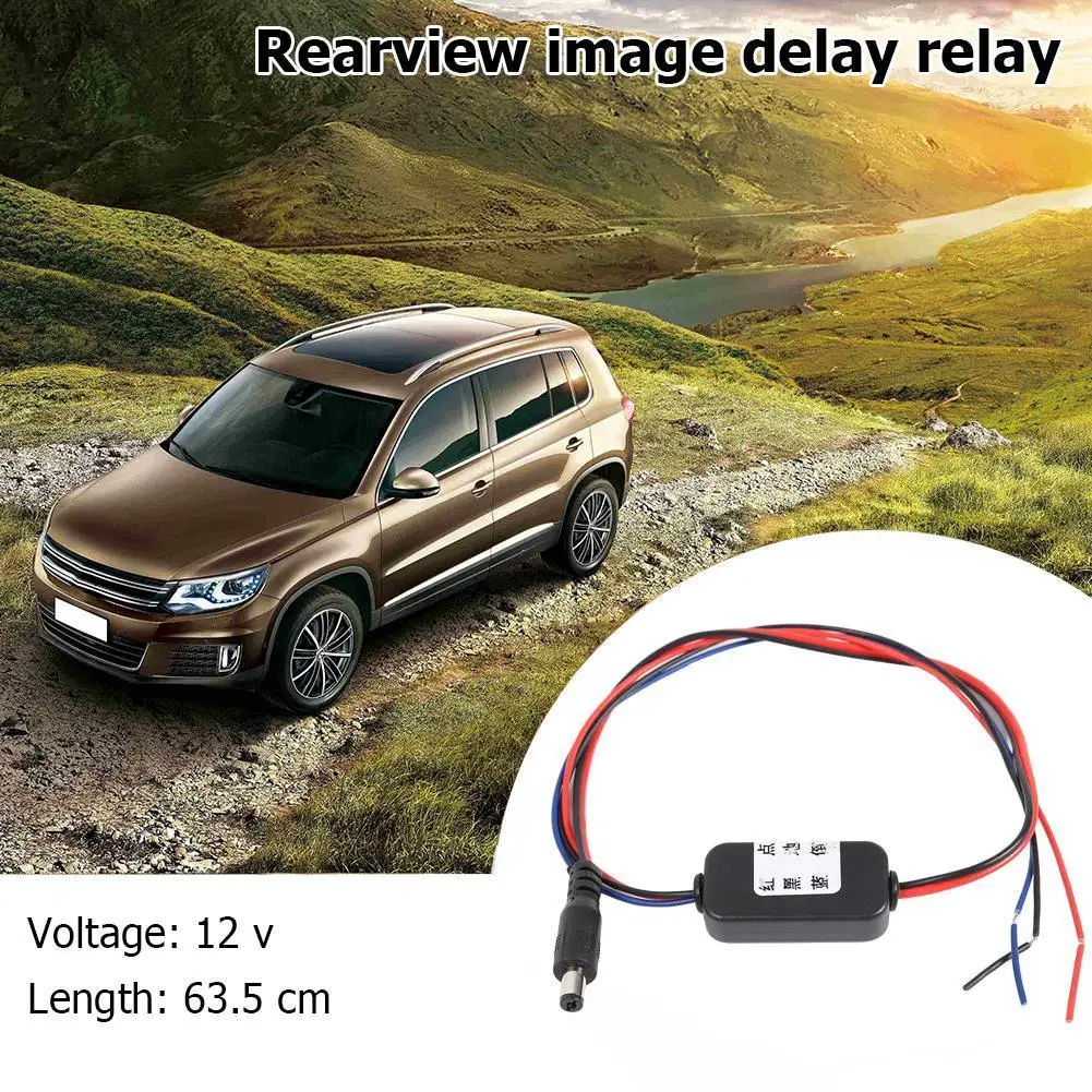 Car Rear View Camera Delay Timer Relay Filter Wire Cable for Volkswagen Passat Tigua Compact Portable Car Replacement Parts