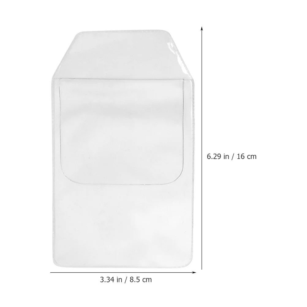 20 Stück transparente Stiftaufbewahrungsbeutel, PVC-Einsatztyp, Krankenschwester-Stift-Organizer, Taschenschutz für Ärzte, Krankenhausbedarf