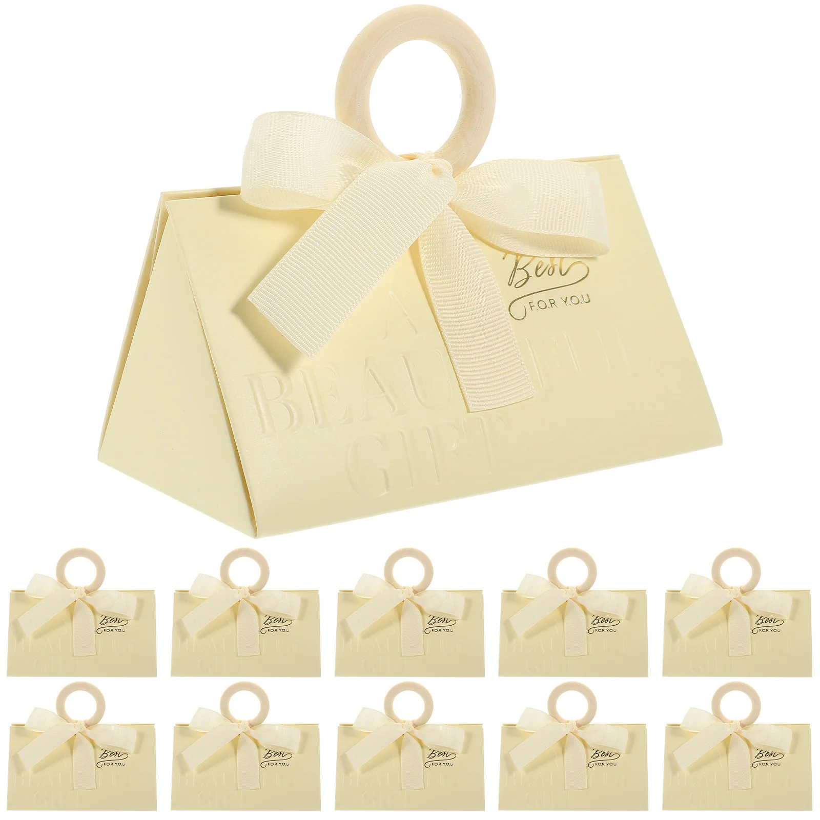 

20Pcs Wedding Candy Boxes Elegant Decorative Party Favor Boxes Portable Packaging for Wedding Valentine Baby Shower Birthday