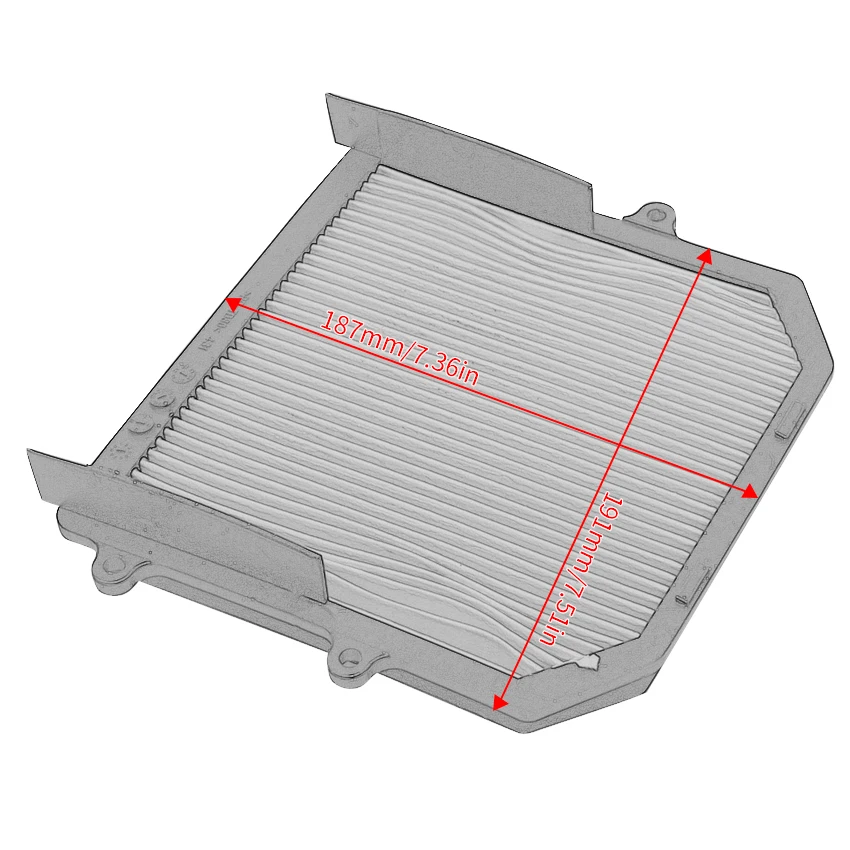 Motorcycle Air Filter Cleaner Replacement Fuel Filter For Honda XL1000V ABS Varadero 2003 2004 2005 2006 2007-2011 17210-MBT-D20