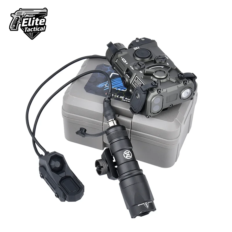 

WADSN Tactical Flashlight Red Green Blue Metal OGL Air Gun M300A M600C SF Flashlight Rifle Accessories 20mm Rail