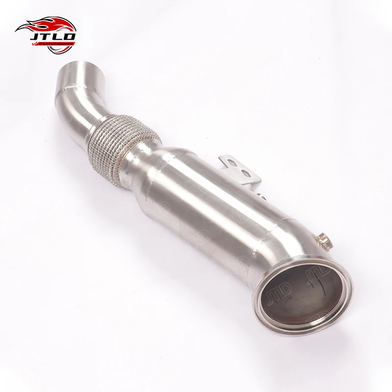 JTLD 4.5inch 114mm High Performance Exhaust Downpipe For Toyota Supra A90 B58 2019+