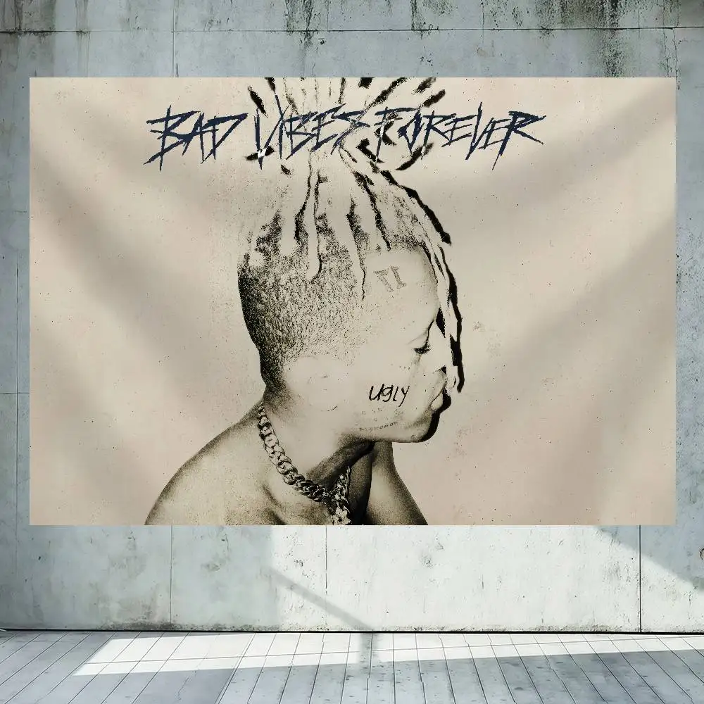 Bad Vibes Forever X-XXXTENTACIONS 150x200cm 60x90cm Flag Decoration Outdoor Picnic Party Home Camping Party Art Hanging Banner