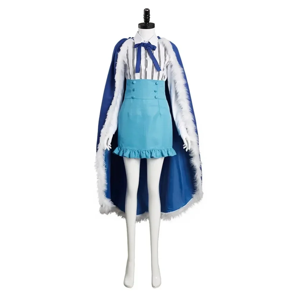 

Anime Ulti Cosplay Costume Women Shirt Cloak Skirt Full Set Hyakujū Kaizokudan Tobiroppo Ulti Role Play Suit Halloween Party