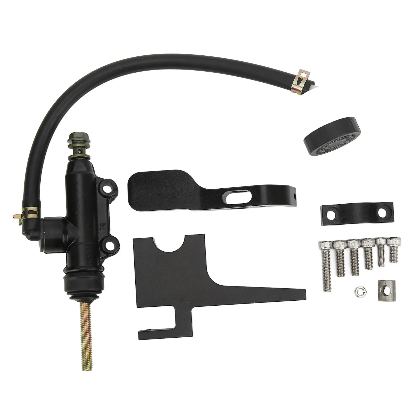 Thumb Brake Lever Cylinder Aluminum Alloy Clutch Thumb Brake Master Cylinder Durable for motorcycle image 5