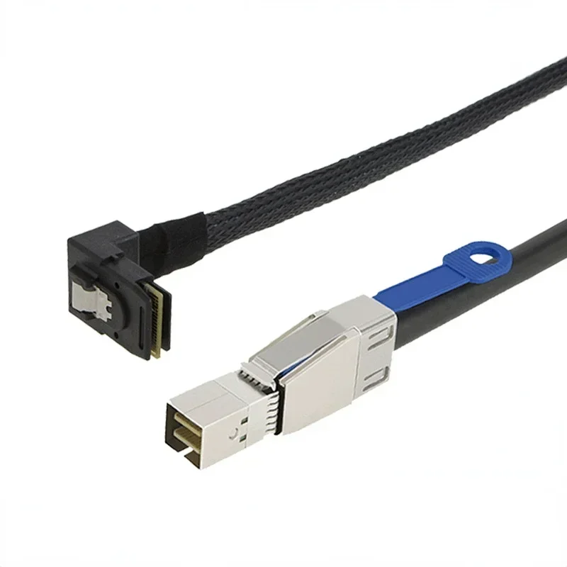 

Кабель-переходник MINI SAS HD к MINI SAS 36PIN 0,7/1/2 м SFF-8644 к SFF-8087 Серверный кабель жесткого диска 12 Гбит/с 3,33TF/1M