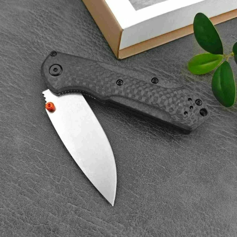 

BM565 Pocket Folding Knife D2 Blade Carbon Fiber Handle Outdoo Selbstverteidigung Tactical Hunting Survival Knife EDC multitool