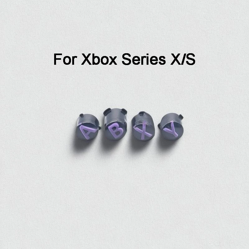 Yuxi 1เซ็ตสำหรับ Xbox One S X1S Elite 1 2 Xbox Series X อะไหล่ชุดปุ่มควบคุมไร้สาย abxy ชุดปุ่มแป้นเกม