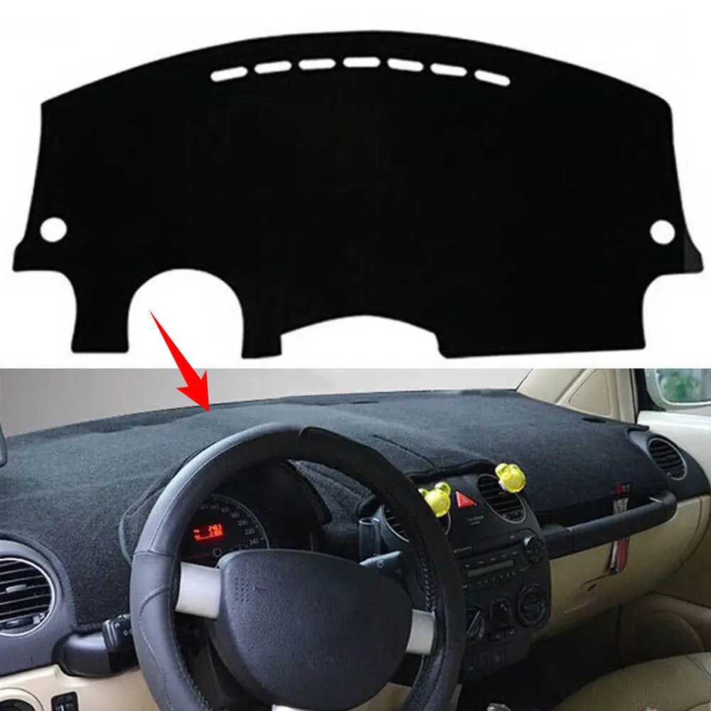 

For VW Volkswagen Beetle 1998-2005 2006 2007 2008 2009 2010 Car Styling Dashboard Cover Mat Pad Dash Sunshade Carpet Accessories