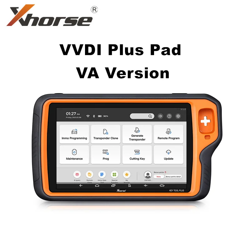 Xhorse VVDI Key Tool Plus Pad VA Version Specific for VAG Car Models With MQB48 Activated