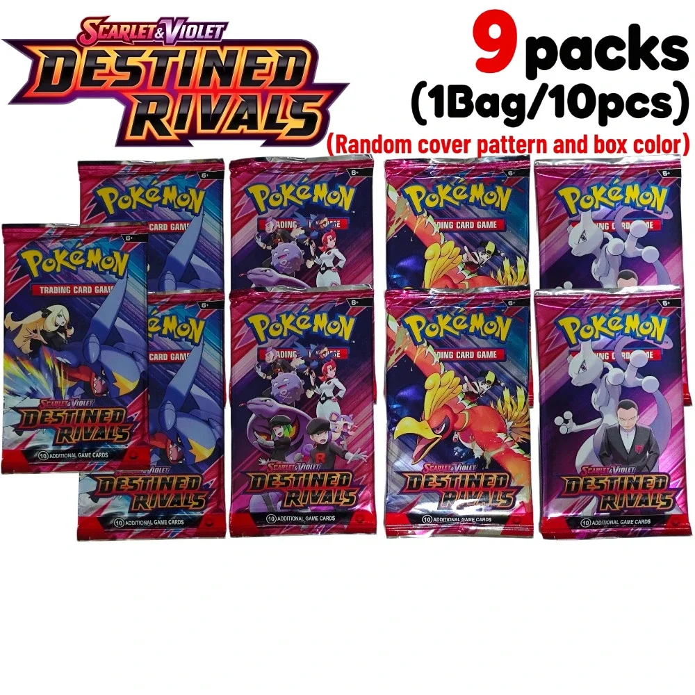 9 Packungen Pokémon TCG Mega Evolution-Pitch Black Booster Ascended Heroes Phantasmal Flames TCG Sammelkarten-Set – Detail 12