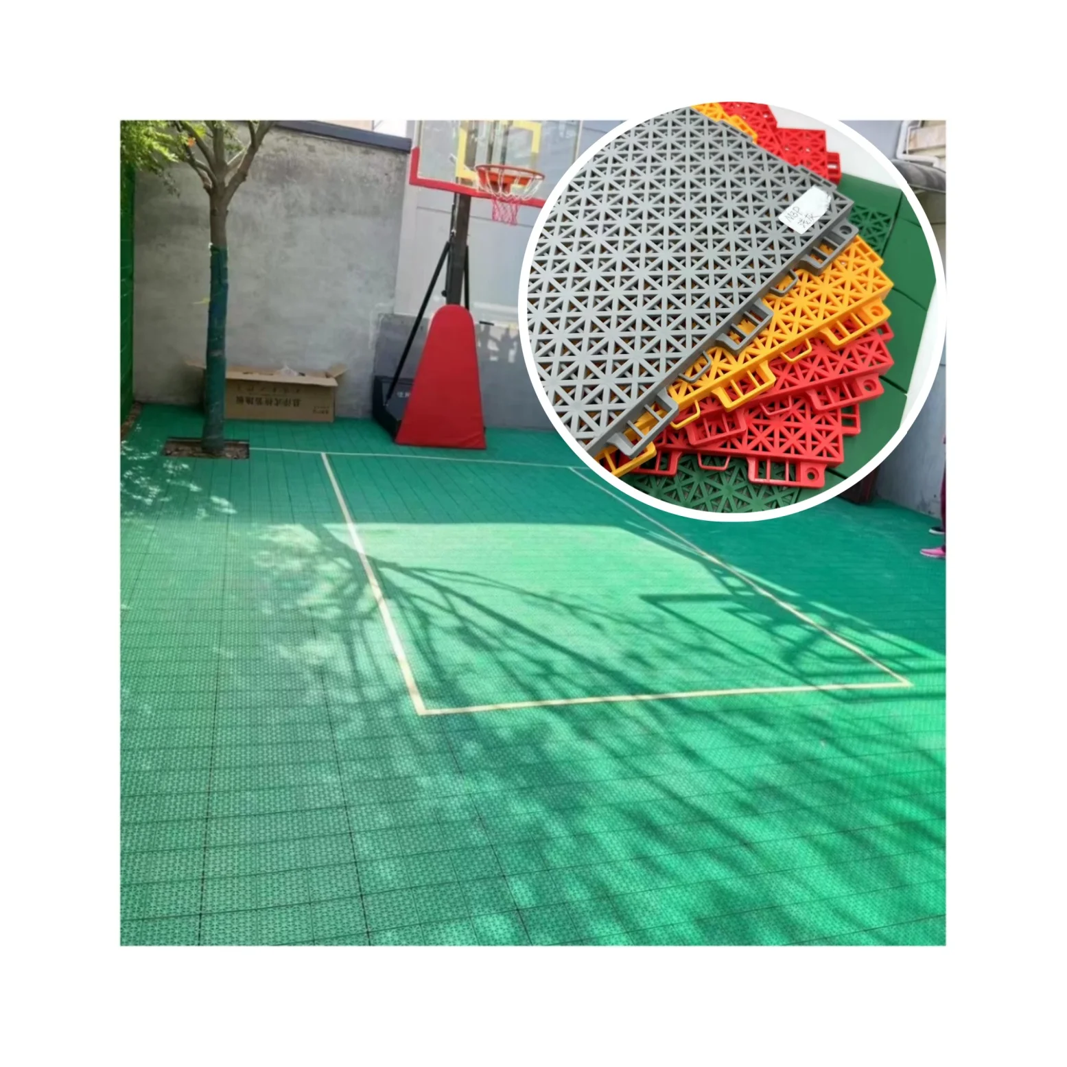 

Eco-friendly Durable Suspended Floor Long-lasting Tennis Count Flooring Suspended Floor