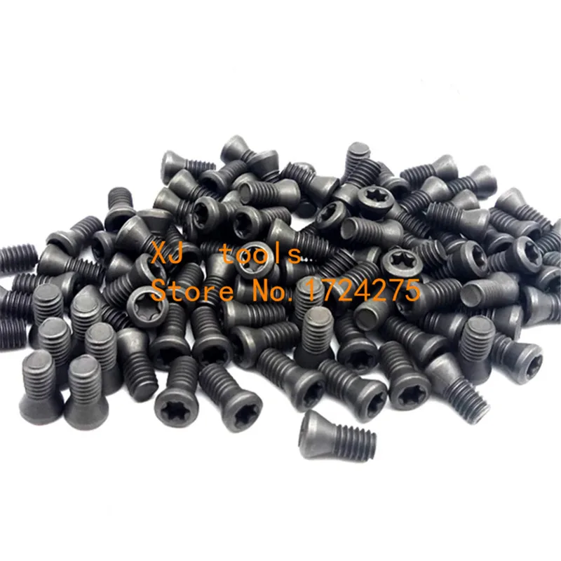 2019 Hot CNC lathe Tool Spare Torx screws M2*6 M2.5*6 M2.5*8 M3*8 M3*10 M3*12 M3.5*8 M3.5*10 M3.5*12 M4*10 M4*12 M4*16 M5*10/12