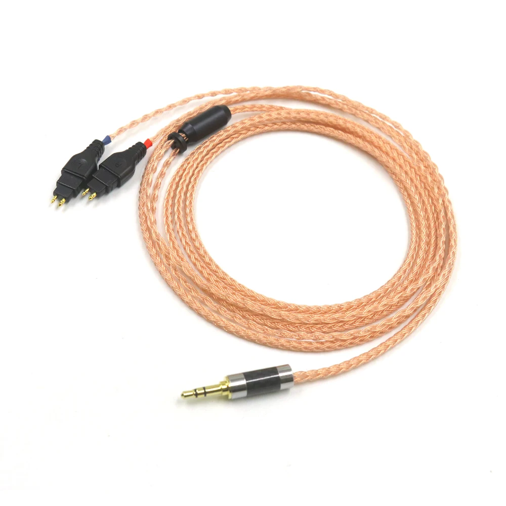 16 Cores Essence shrinks OCC Copper Headphone Upgrade Replace Cable For Sennheiser HD580 HD600 HD650 HDxxx HD660S HD58x HD6xx