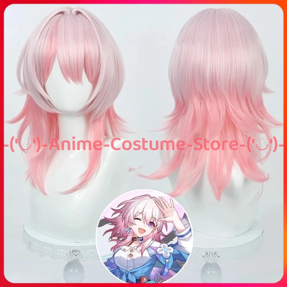 

Honkai: Star Rail, парик для косплея, игровой персонаж, Хэллоуин, карнавальный костюм для вечеринки, парики, термостойкие синтетические волосы