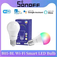 SONOFF B05-BL E26/E27 Wi-Fi Smart LED Bulb RGBCW LED Lamp Dimmable Night Light Remote Control For eWeLink Alexa Google Home