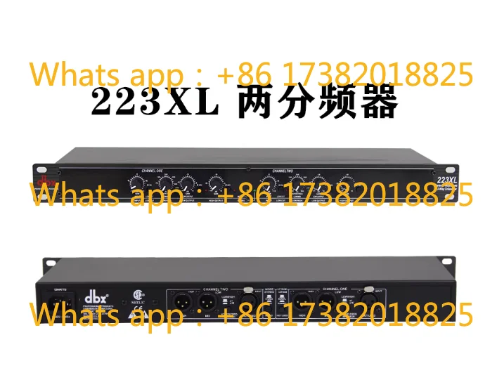 

DBX223XL 234XL двух-трех-четырехполосный электронный кроссовер для сабвуфера и среднечастотных динамиков, для сценического использования