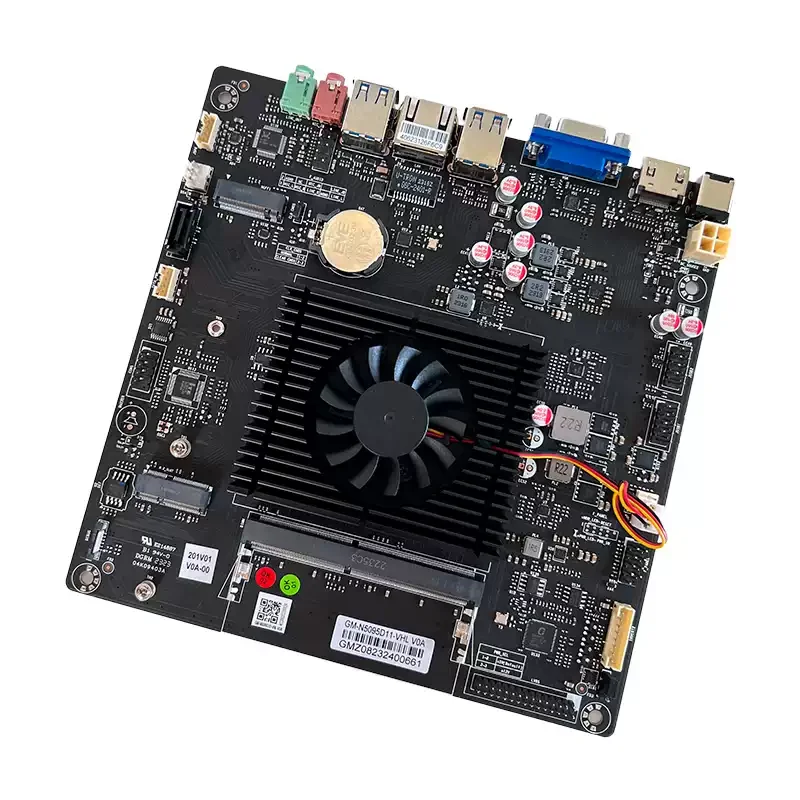 

N5095 Mini Mainboard 11th Gen Quad-Core Ultra-Thin All-in-One Motherboard Supports M.2 for Industrial Control