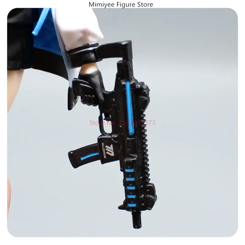 Figura de Anime azul de 24cm, modelo de archivo Hayase Yuka, juguete coleccionable, estatua de niña de dibujos animados, regalo ornamental para fanáticos