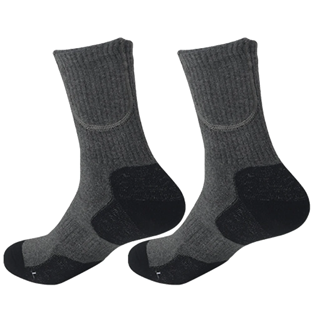 Calcetines con aislamiento térmico unisex, calcetines térmicos recargables lavables, acogedores y gruesos para deportes al aire libre, esquí