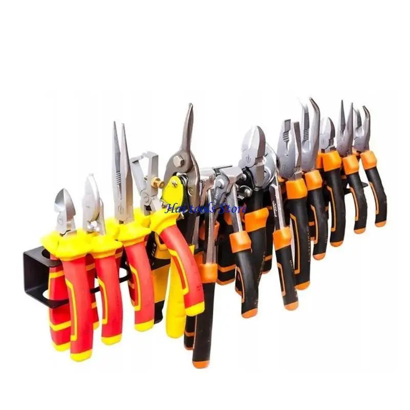 X37E Multipurpose Wall Tool Rack For Organizing Screwdrivers And Pliers,Workshop Storage Rack With Durability Coating