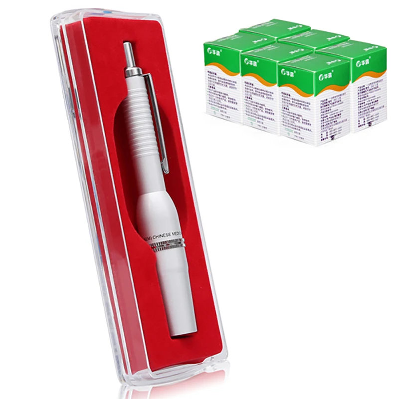 

needle pen, 300 needle massages, 1 PC pen + 300 computers, blood test tools high quality free shipping