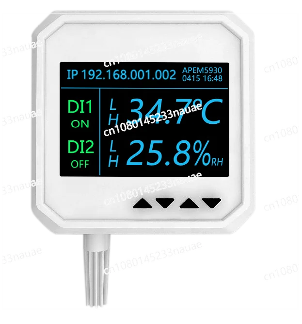 

Server Room Mini Lan Network Temperature and Humidity Monitoring Sensor