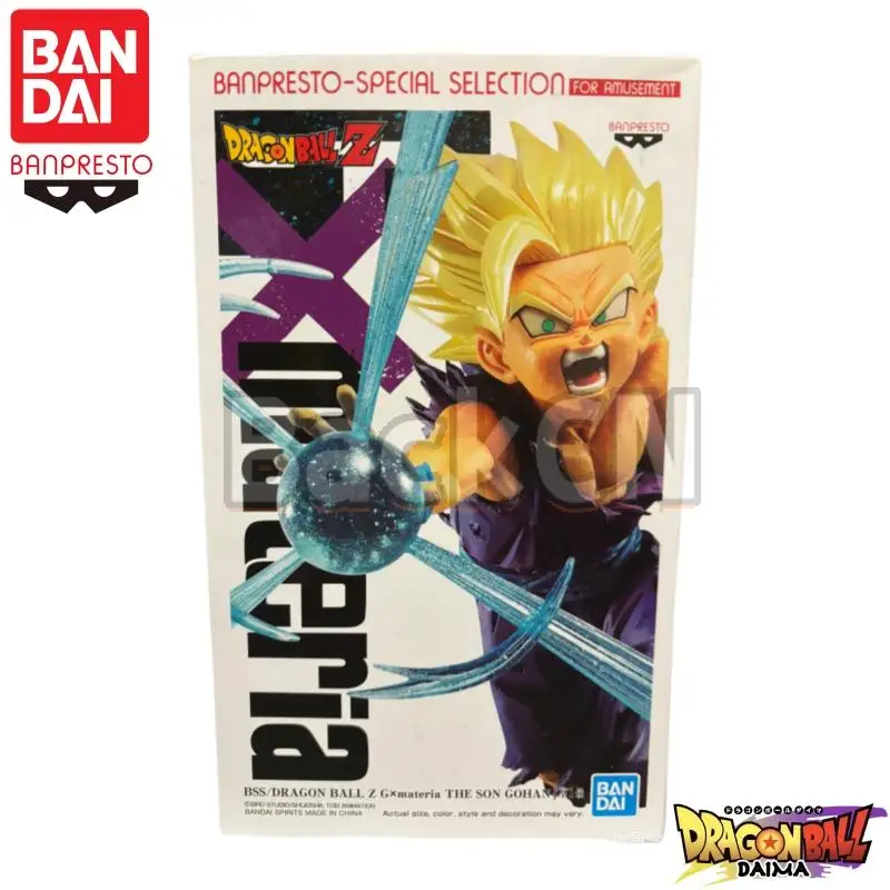 

In Stock Bandai Original Banpresto Dragon Ball Gxmateria Son Gohan Model Doll Brand New Boxed Action Figure Garage Figurine