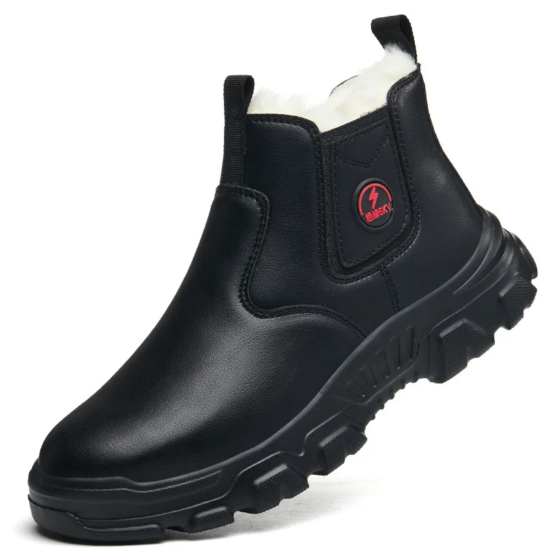 Winter new insulated 6KV electrician shoes EVA outsole wear-resistant comfortable anti-smash anti-puncture plastic wrapped head