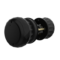 ABZZ-Tuya Smart Fingerprint Lock Support For Door Knob Key, Password, Bluetooth, APP Unlock Secure Convenient Access