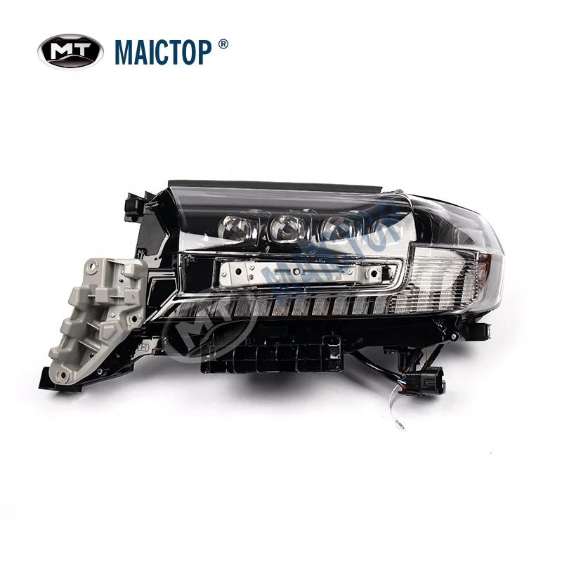 MAICTOP High Power Four Eye LED Headlight H4 Car Front Head Lamp for Land Cruiser 200 FJ200 LC200 2016