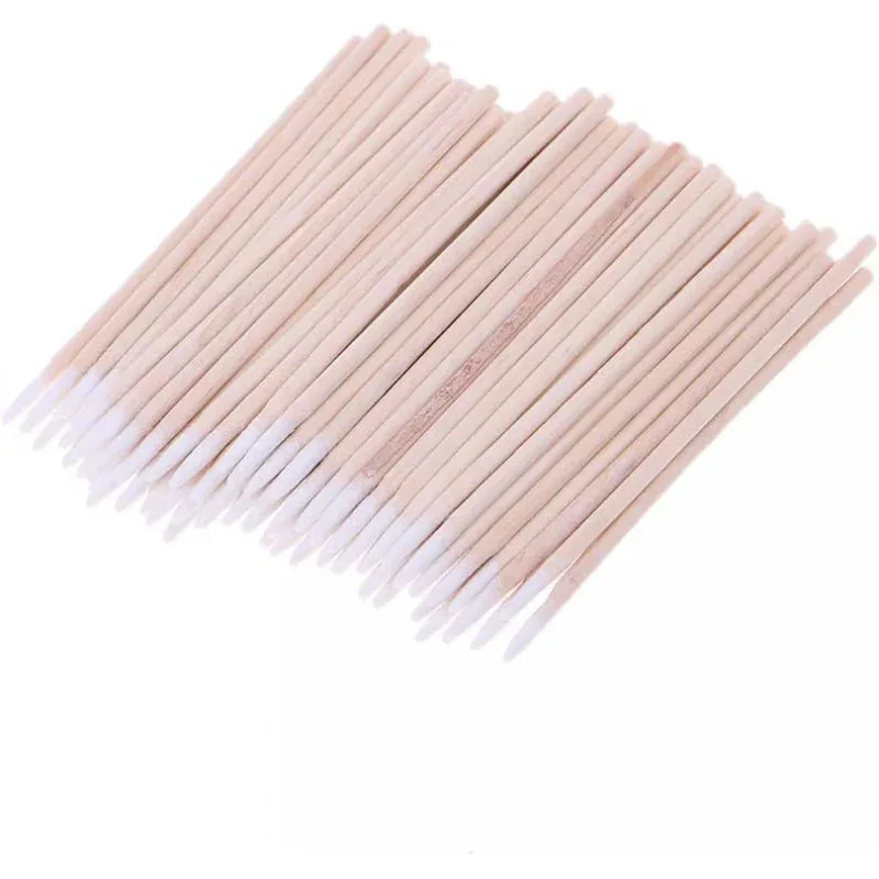 ポップ # 綿棒100本入り/パック 携帯電話の充電ポート、イヤホン穴クリーナー、携帯電話修理ツール