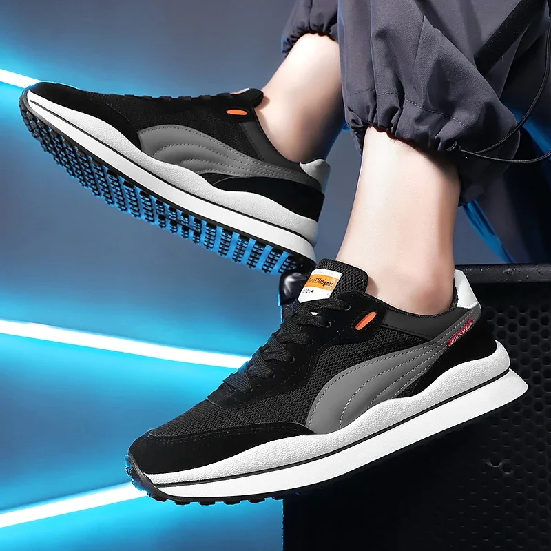 2024 Męskie trampki Oddychające buty Outdoor Sport Moda Wygodne męskie buty na siłownię na co dzień
