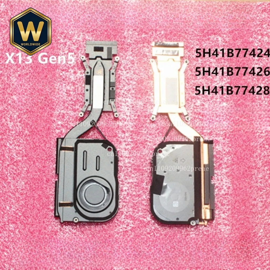 S For Lenovo Brand New Original X13 Gen5 Fan Heatsink Radiator Module 5H41B77426 Quiet
