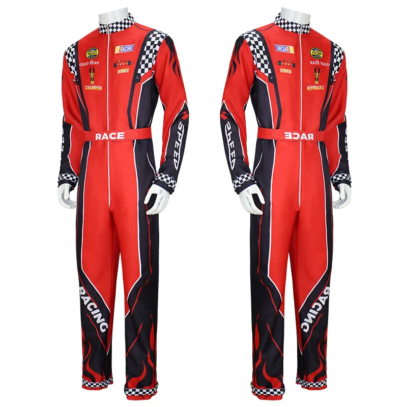 

Anime Aldult Kid Off-road Vehicle Cosplay Kart ATV Beach Vehicle Riding Costume Girl One piece Training Racing Suit Kart Racing