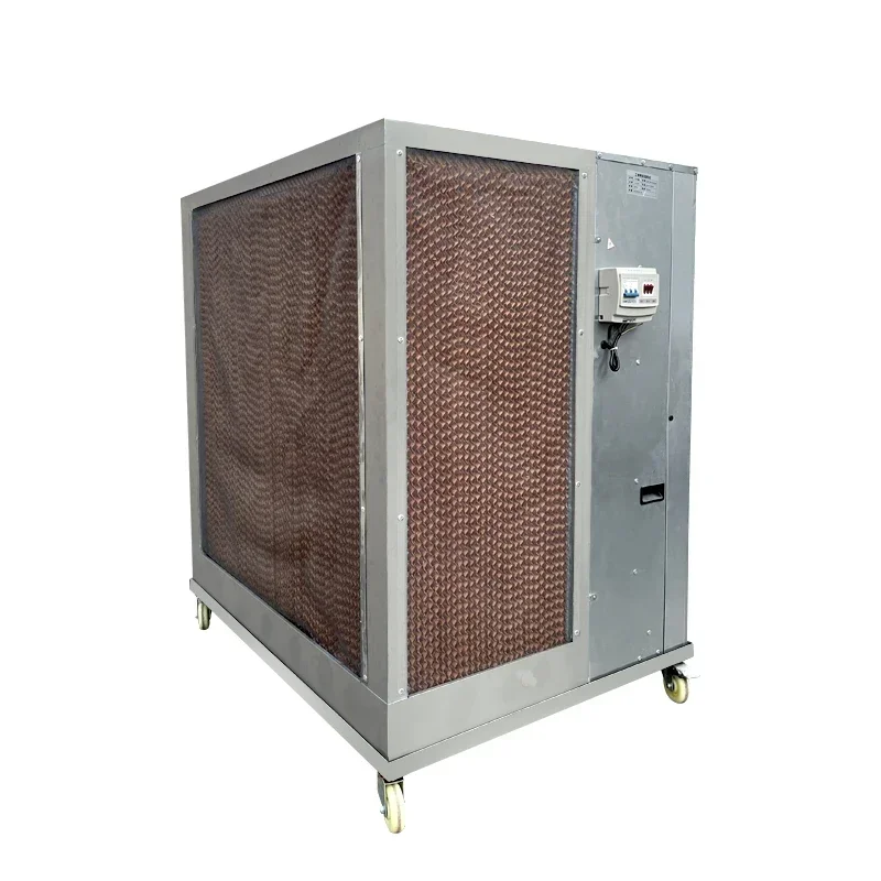 ForIndustrial Portable 2-in-1 AC Integrated Air Water Curtain and Exhaust Ventilation Fan 1KW 50Hz 44500CFM Air Cooler