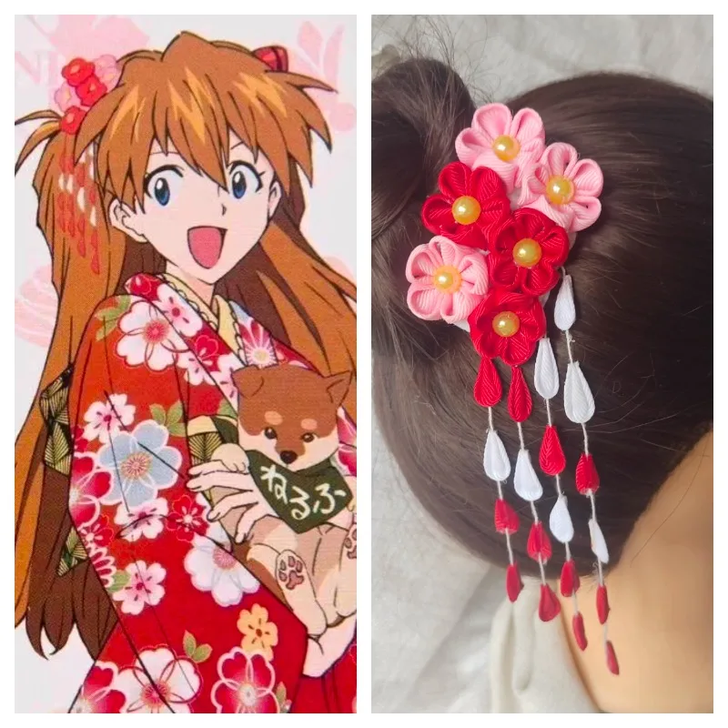 

NEON GENESIS, EVANGELION EVA Asuka Langley Soryu anime peripherals headwear cosplay props accessories holiday exquisite gifts