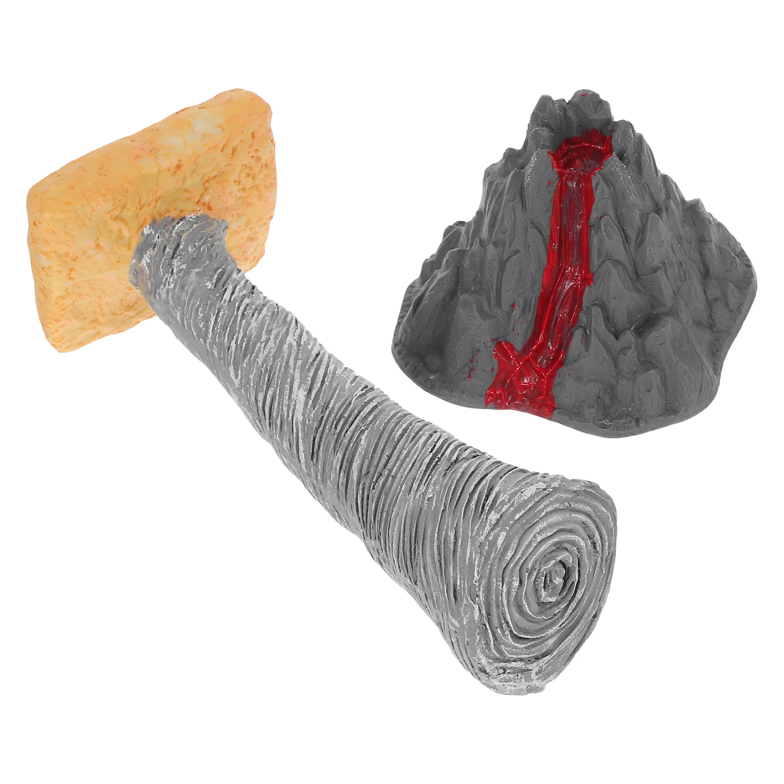 Bandeja de arena de juguete educativo, Micro paisajismo, decoración Tornado, juguetes, adorno de micropaisaje, estatuilla de escritorio de volcán, 2 uds.
